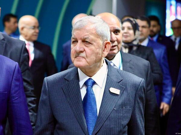 İraq Prezidenti Prezident İlham Əliyevi təbrik edib