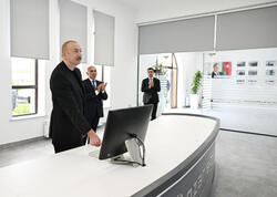 İlham Əliyev Yevlaxda Mərkəzi Aran Regional SCADA İdarəetmə Mərkəzinin açılışında iştirak edib - <span class="color_red">VİDEO - FOTO</span>