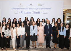 “Gənc qızların təhsilinə dəstək” layihəsi iştirakçılarının məzun günü təşkil olunub - <span class="color_red">FOTOlar</span>