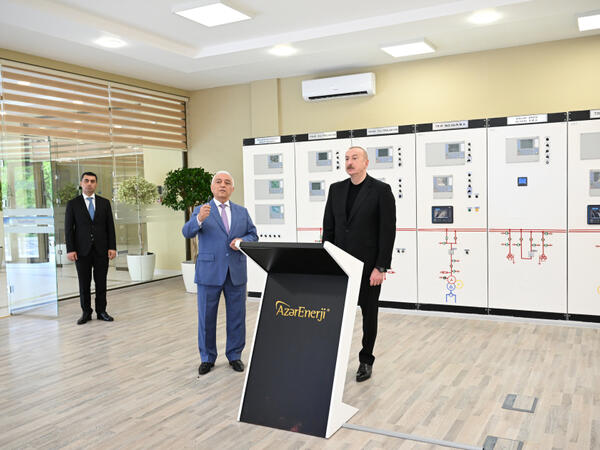 “Yevlax” qovşaq yarımstansiyasının, Regional Təlim-Tədris və Laboratoriya Mərkəzinin açılışı olub - FOTO