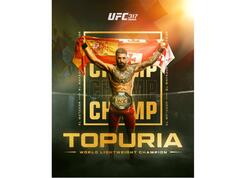 İliya Topuriya yüngül çəkidə UFC çempionu oldu