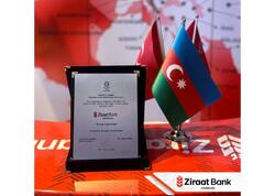 Ziraat Bank Azərbaycan “FINTEX SUMMIT BAKU 2025- Maliyyə və Texnologiyalar Sərgisi”ndə təltif olundu