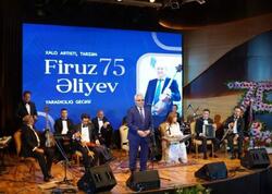 Xalq artisti, tarzən Firuz Əliyevin 75 illik yubileyi qeyd edilib - FOTO