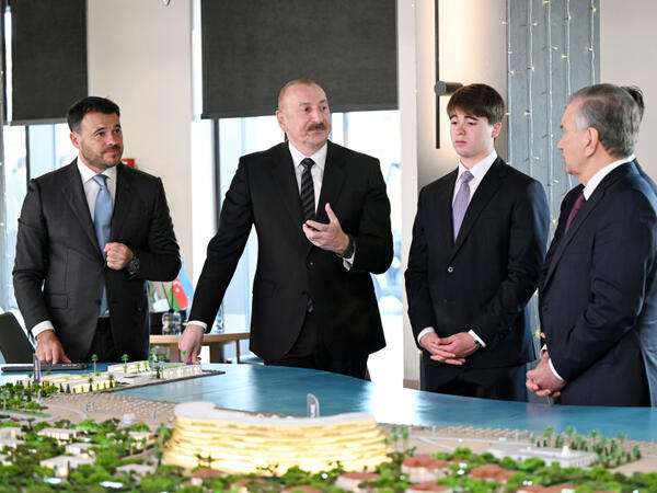 Azərbaycan və Özbəkistan prezidentləri “Sea Breeze” istirahət mərkəzində olublar - <span class="color_red">FOTO</span>