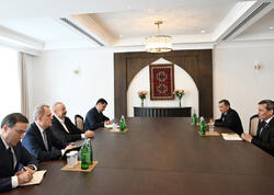 İlham Əliyev Xankəndidə Rəşid Meredovu qəbul edib - FOTO