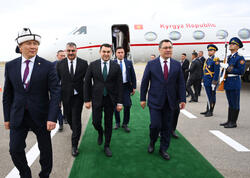 Qırğızıstan Prezidenti Sadır Japarov Azərbaycana səfər gəlib - FOTO