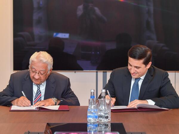 Arif Paşayev və Fərid Əhmədov arasında birgə əməkdaşlıq haqqında Memorandum imzalandı - FOTO