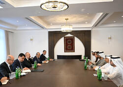 Prezidenti Xankəndidə Sultan Əhməd Əl-Cabiri qəbul edib - FOTO