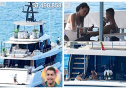 Ronaldo ailəsi ilə 7 milyonluq dəbdəbəli YAXTASINDA  - <span class="color_red">FOTOlar</span>