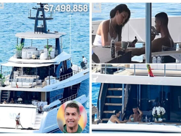 Ronaldo ailəsi ilə 7 milyonluq dəbdəbəli YAXTASINDA  - <span class="color_red">FOTOlar</span>