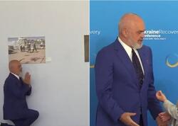 Edi Rama yenidən Meloninin qarşısında diz çökdü