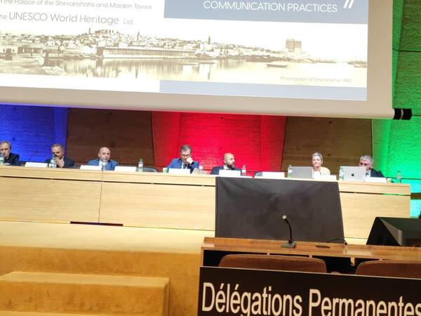 Parisdə İçərişəhərin Ümumdünya İrs Siyahısına daxil edilməsinin 25 illiyinə həsr olunmuş tədbir keçirilib - VİDEO - FOTO