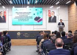 Azərbaycandakı diplomatik korpusun nümayəndələri üçün “KOB-ların yaşıl keçidi üçün Bakı İqlim Koalisiyası üzrə Birgə Bəyannamə”yə dair təqdimat keçirilib - FOTO