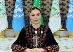 Oquldjaxan Atabayeva Bakı Kitab Mərkəzində olub