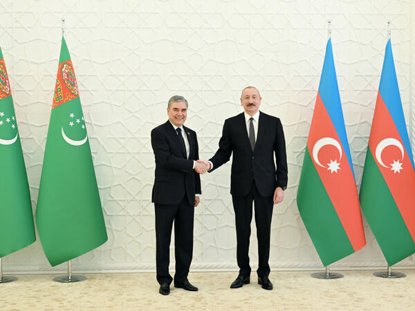 Prezident: Azərbaycan və Türkmən xalqlarını dərin qardaşlıq ənənələri birləşdirir və müstəqillik dövründə bu əlaqələr daha da gücləndi