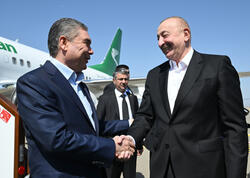 Qurbanqulu Berdiməhəmmədov Füzuli rayonuna gəlib - FOTO