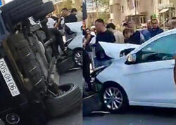 “Hyundai Accent” “Gelandewagen”i aşırdı - <span class="color_red">VİDEO</span>