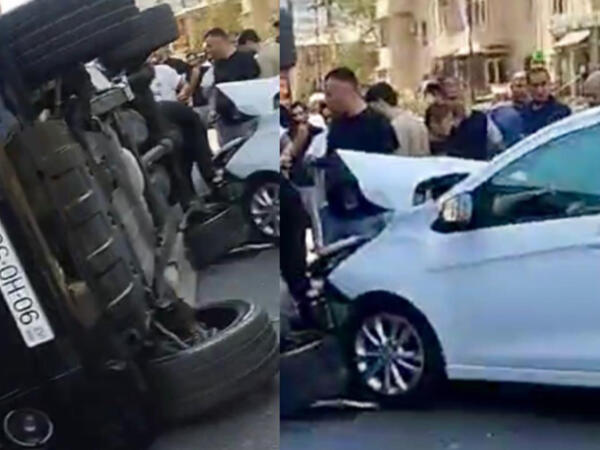 “Hyundai Accent” “Gelandewagen”i aşırdı - <span class="color_red">VİDEO</span>
