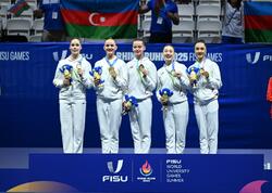 Universiadada gimnastlarımız qızıl medal qazanıb - FOTO
