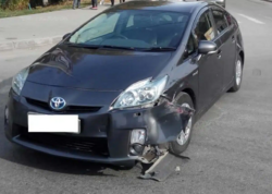 “Prius” yük maşınını AŞIRDI - <span class="color_red">FOTOlar</span>