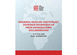 Bu gün 3-cü Şuşa Qlobal Media Forumu işə başlayır