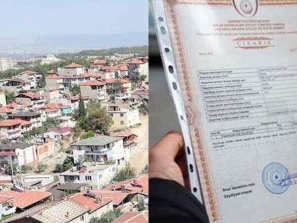 100 min sənədsiz evə &quot;kupça&quot; veriləcək - Bu sənədlər olsa kifayətdir