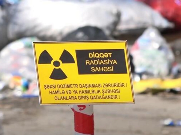 Azad edilmiş ərazilərdə təhlükəli radioaktiv maddələr aşkarlandı