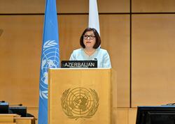 Sahibə Qafarova Parlament Sədrlərinin VI Dünya Konfransında çıxış edib - <span class="color_red">FOTO</span>