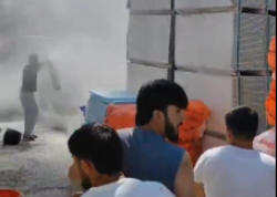 “Sədərək”də yanğın oldu