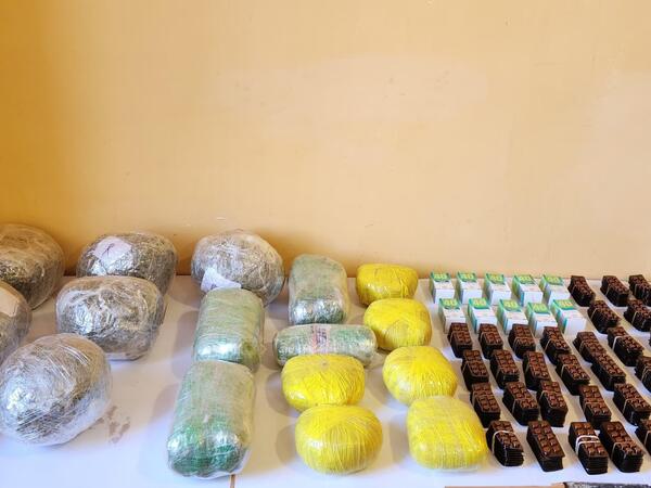 İrandan ölkə ərazisinə külli miqdarda narkotik vasitənin keçirilməsinin qarşısı alınıb