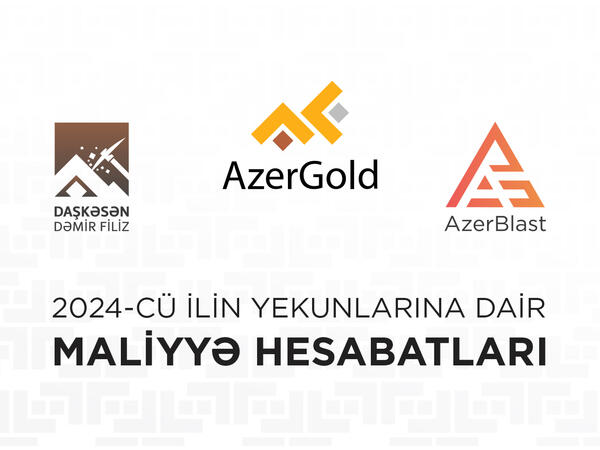 “AzerGold” QSC və onun törəmə şirkətlərinin ötən ilin yekunlarına dair maliyyə nəticələri açıqlanıb