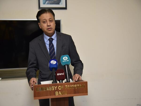 Pakistan səfiri Azərbaycana təşəkkür etdi