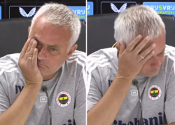 Mourinyo mətbuat konfransında ağladı - FOTO