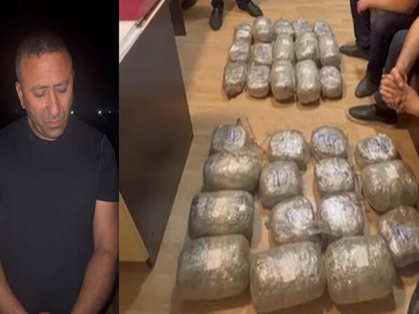 Qaçaqmalçılıq yolu ilə ölkəyə gətirilən 30 kq narkotik vasitə aşkarlandı