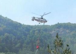Ağdərədə yanğın - Helikopter cəlb olundu