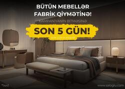 SALOĞLU-da Fabrik Qiymətinə Kampaniyasının Son <span class="color_red">5 Günü</span>
