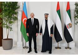 İlham Əliyev Şeyx Məhəmməd bin Zayed Al Nəhyana zəng edib