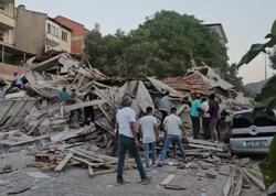 Türkiyədə güclü zəlzələ oldu - Bina çökdü - <span class="color_red">YENİLƏNİB - VİDEO - FOTO</span>