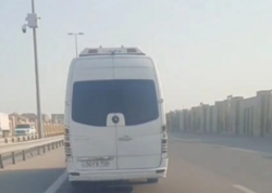 Polisdən qaçan sürücü belə ələ keçdi - <span class="color_red">VİDEO</span>