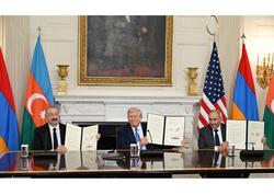 Donald Tramp Prezident İlham Əliyev və baş nazir Nikol Paşinyanı özünə yaxşı dost adlandırıb