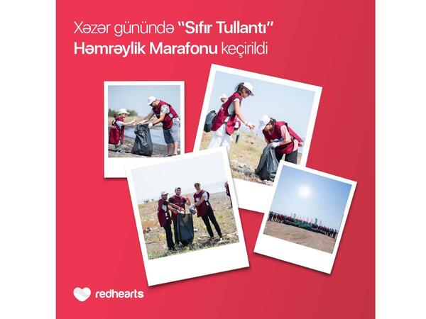 “Sıfır Tullantı” Həmrəylik Marafonu davam edir: Xəzər Günündə 768 kq tullantı toplanıldı