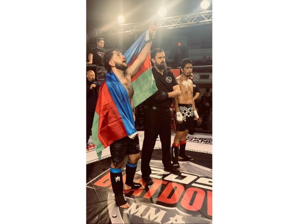 Soydaşımız Kaliforniyada keçirilən MMA döyüşündə qalib gəlib - <span class="color_red">FOTO</span>