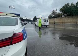DYP yağmurlu hava ilə bağlı sürücülərə müraciət edib