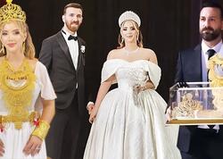Toyunda 5 kiloqram qızıl taxılan fenomen boşanır - <span class="color_red">VİDEO - FOTO</span>