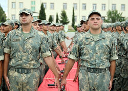 Azərbaycan Ordusunda andiçmə mərasimləri keçirilib - <span class="color_red">FOTO</span>