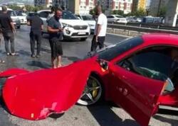 Usta müştərisinin 700 min manatlıq &quot;Ferrari&quot;sini yararsız hala saldı - VİDEO - FOTO