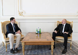 İlham Əliyev Cared Koheni qəbul edib - FOTO