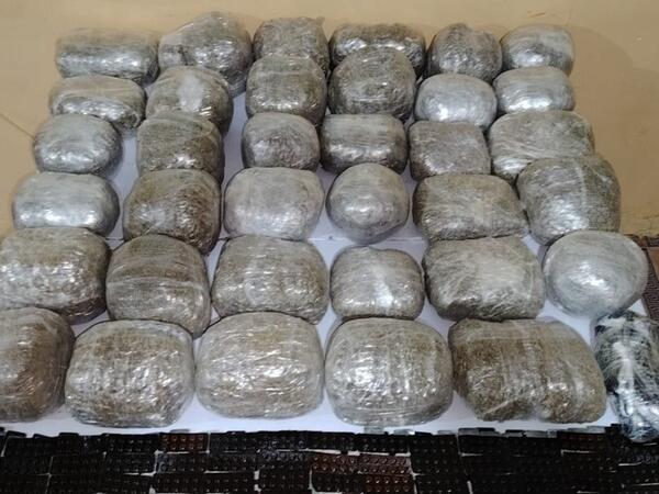 İrandan Azərbaycana 40 kq narkotik keçirilməsinin qarşısı alınıb