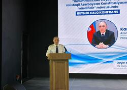 Azərbaycanın ilk Konstitusiyasının qəbulu ümummilli lider Heydər Əliyevin adı ilə bağlıdır - Kamran Əliyev