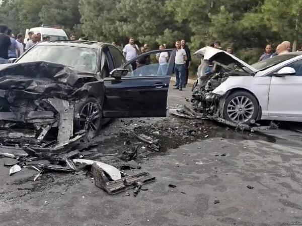 Tərtərdə yol qəzası: xəsarət alanlar var